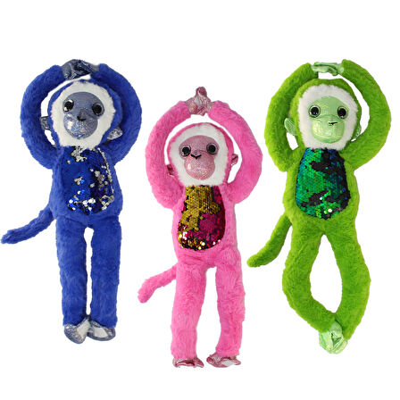 Kız Erkek Çocuk Oyuncak Süslü Maymunlar Peluş Oyuncak 45cm 1adet Kız Erkek Çocuk Eğitici