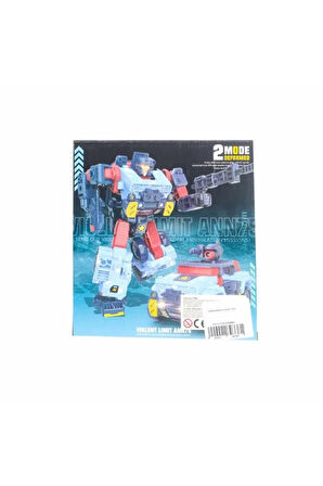 Kız Çocuk Oyuncak Erkek Çocuk Oyuncak Arazi Aracına Dönüşen Mavi Robot Eğitici Oyuncaklar