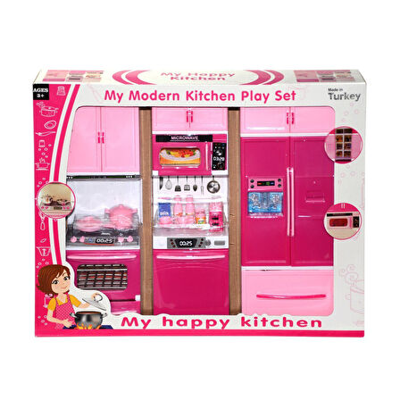 Öğretici Oyuncak 02309 Oydaş, 3'lü Set - Fırın - Buzdolabı - Bulaşık Makinesi Kız Erkek Çocuk Eğitici Öğretici Oyunca