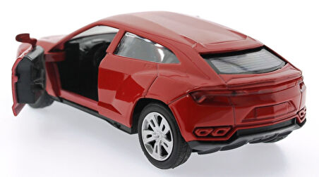 Öğretici Oyuncak Çek Bırak Kırmızı Metal Araba Sl6601B Kız Erkek Çocuk Eğitici