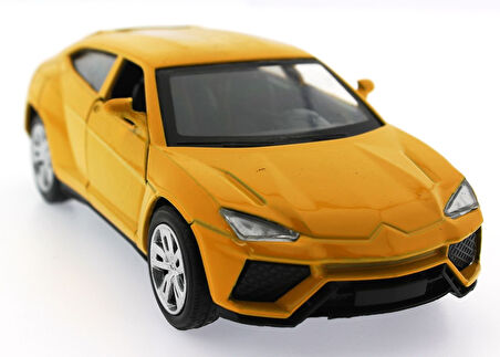 Kız Erkek Çocuk Oyuncak Çek Bırak Sarı Metal Araba Sl6601B Kız Erkek Çocuk Eğitici