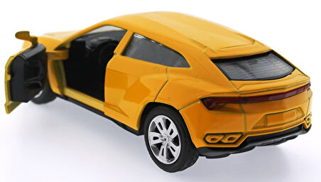 Kız Erkek Çocuk Oyuncak Çek Bırak Sarı Metal Araba Sl6601B Kız Erkek Çocuk Eğitici