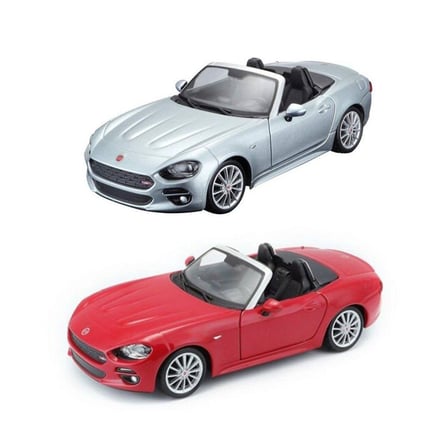 Kız Erkek Çocuk Oyuncak 21083 Burago 1:24 Fiat 124 Spider Model Araba Kız Erkek Çocuk Eğitici Eğitici Oy