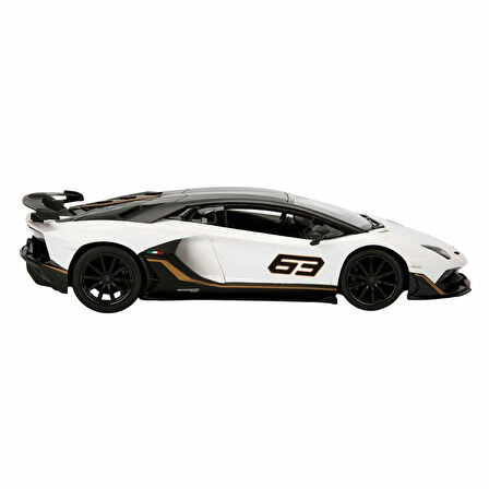 Eğlenceli Oyuncak 96010 Uzaktan Kumandalı Lamborghini Aventador SVJ Işıklı Araba 34cm -Sunman Kız Erkek Çocuk Eğitici