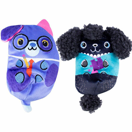Öğretici Oyuncak CEP V2001 Dogs vs Squirls Beans Seri 10cm - 1adet fiyatıdır Kız Erkek Çocuk Eğitici