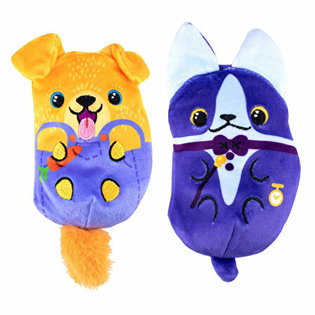 Öğretici Oyuncak CEP V2001 Dogs vs Squirls Beans Seri 10cm - 1adet fiyatıdır Kız Erkek Çocuk Eğitici
