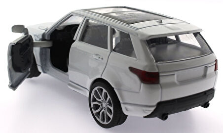 Öğretici Oyuncak Çek Bırak Beyaz Metal Araba Sl6602Bl Kız Erkek Çocuk Eğitici