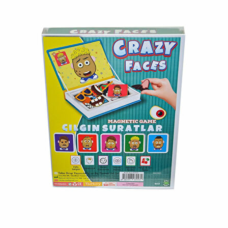 Eğitici Oyuncak 1631546 Eğlenceli Suratlar - Dıy Toy Kız Erkek Çocuk Eğitici