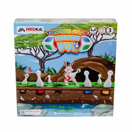 Kız Erkek Çocuk Oyuncak 5475 Rengini Bul - Redka Kız Erkek Çocuk Eğitici