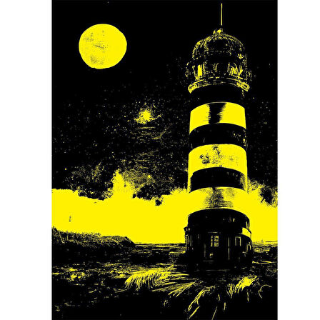 Öğretici Oyuncak 5240 Yıldız Kapısı 1000 Parça Neon - Art Puzzle Kız Erkek Çocuk Eğitici Eğitici