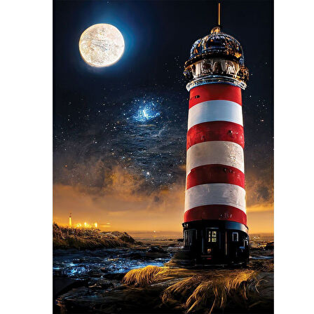 Öğretici Oyuncak 5240 Yıldız Kapısı 1000 Parça Neon - Art Puzzle Kız Erkek Çocuk Eğitici Eğitici