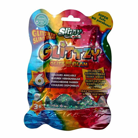 Öğretici Oyuncak 34025 Slimy Glitzy 10 Renk 90 gr Kız Erkek Çocuk Eğitici