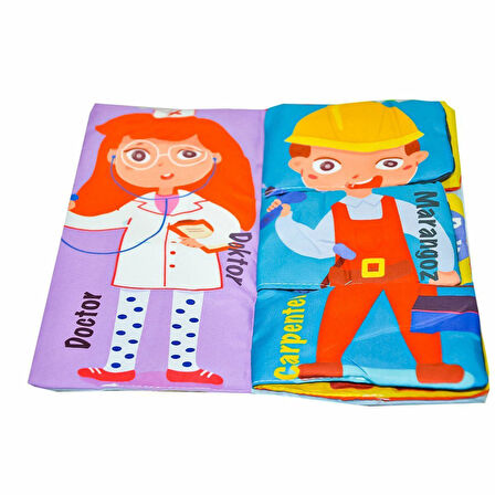 Öğretici Oyuncak URT003-20 Eşleştirip Öğreniyorum Meslekler - Birlik Toys Kız Erkek Çocuk Eğitici