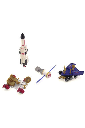 Kız Çocuk Oyuncak Erkek Çocuk Oyuncak Roketli Ay Keşif Seti Eğitici Oyuncaklar