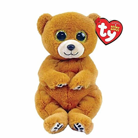 Eğlenceli Oyuncak Ty Beanie Bellies Kahverengi Peluş Ayı Duncan 15cm Kız Erkek Çocuk Eğitici Eğiti