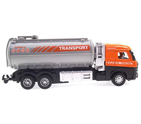 Kız Erkek Çocuk Oyuncak Die Cast Model Çek Bırak Yakıt Tankeri Kız Erkek Çocuk Eğiticila