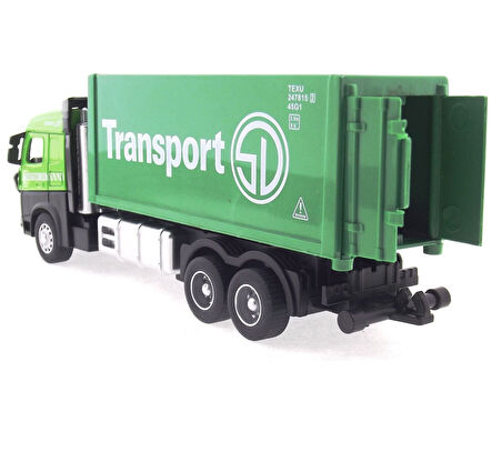 Eğitici Oyuncak Die Cast Model Çek Bırak Konteynır Kız Erkek Çocuk Eğitici