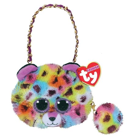 Kız Erkek Çocuk Oyuncak TY Fashion Peluş Çanta Kaplan Giselle Kız Erkek Çocuk Eğitici