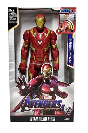 Eğitici Eğlenceli Çocuk Oyuncak Avenger Age Of Ultron Iron Man Demir Adam Büyük Boy Oyuncak