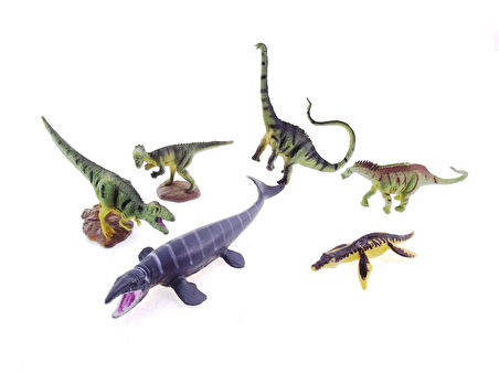 Eğlenceli Oyuncak Model Dinozorlar-2 Kız Erkek Çocuk Eğitici