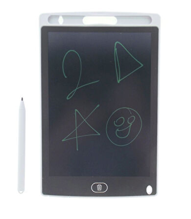 Kız Erkek Çocuk Oyuncak 8,5 Inch LCD Beyaz Yazı Tahtası Kız Erkek Çocuk Eğitici