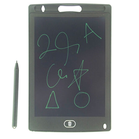 Eğitici Oyuncak 8,5 Inch LCD Siyah Yazı Tahtası Kız Erkek Çocuk Eğitici