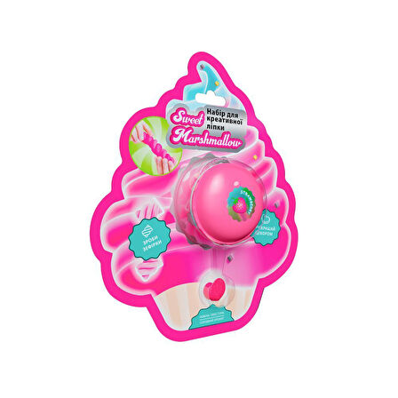 Öğretici Oyuncak Macaron Kutuda Marshmallow Çilek Slime Kız Erkek Çocuk Eğiticila