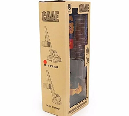 Eğitici Oyuncak Kablo Kumandalı Paletli Vinç Kız Erkek Çocuk Eğitici