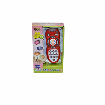 Öğretici Oyuncak CN1908 Kutulu Pilli Müzikli Akıllı Kumandam Kız Erkek Çocuk Eğitici Eğitici Oyun