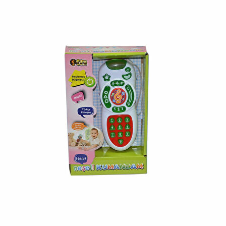 Öğretici Oyuncak CN1908 Kutulu Pilli Müzikli Akıllı Kumandam Kız Erkek Çocuk Eğitici Eğitici Oyun