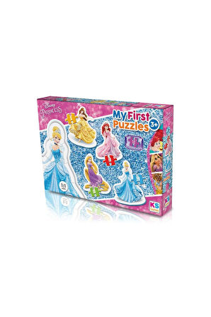 Kız Çocuk Oyuncak Erkek Çocuk Oyuncak PR 10304 Prenses Benim Puzzle 4 in 1 - Ks Puzzle Eğitici Oyunc