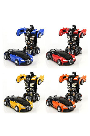 Eğitici Öğretici Çocuk Oyuncaklar Robota Dönüşen Spor Araba Lamborghini Oyuncak Transformer Robot Ar