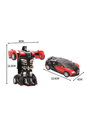 Eğitici Öğretici Çocuk Oyuncaklar Robota Dönüşen Spor Araba Lamborghini Oyuncak Transformer Robot Ar
