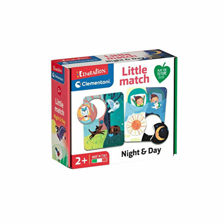 Öğretici Oyuncak 16716TR Little Match - Gece ve Gündüz +2 yaş Kız Erkek Çocuk Eğitici Eğitici Oyu