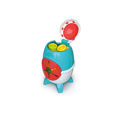 Kız Erkek Çocuk Oyuncak 17806 Soft Clemmy - Yumuşak Blok Duyusal Roket - 5 parça 10-36 ay Kız Erkek Çocuk Eğitici Öğretici O