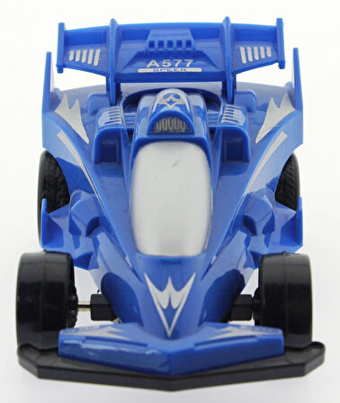 Kız Erkek Çocuk Oyuncak Sürtmeli Kırılmaz Mavi Formula Kız Erkek Çocuk Eğitici