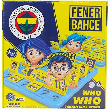 Kız Erkek Çocuk Oyuncak Fenerbahçe Lisanslı Bil Bakalım Kim ? Kız Erkek Çocuk Eğitici