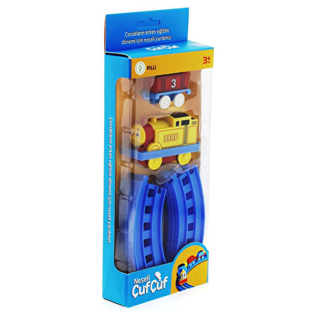Eğitici Oyuncak Pilli Mini Tren Seti Kız Erkek Çocuk Eğitici