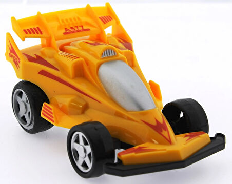 Eğitici Oyuncak Sürtmeli Kırılmaz Sarı Formula Kız Erkek Çocuk Eğitici