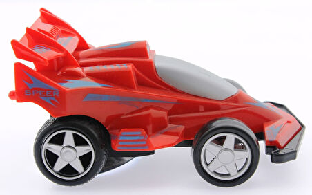 Öğretici Oyuncak Sürtmeli Kırılmaz Kırmızı Formula Kız Erkek Çocuk Eğitici