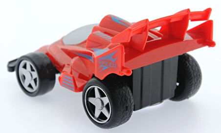 Öğretici Oyuncak Sürtmeli Kırılmaz Kırmızı Formula Kız Erkek Çocuk Eğitici