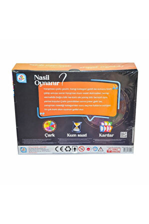 Kız Çocuk Oyuncak Erkek Çocuk Oyuncak LC7505 Bilgi Çarkı - Laço Kids Eğitici Oyuncaklar