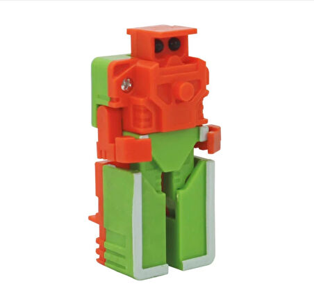 Öğretici Oyuncak Robota Dönüşen Rakam- Bir Kız Erkek Çocuk Eğitici