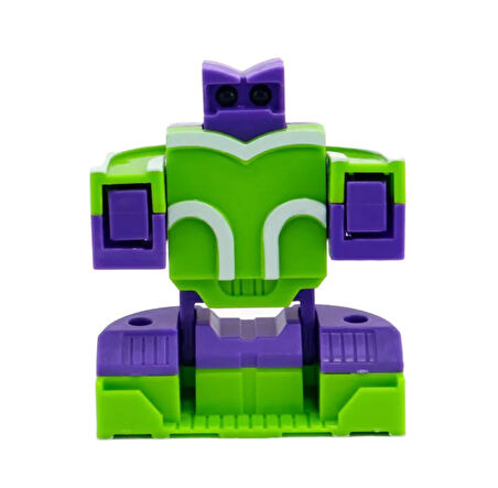 Kız Erkek Çocuk Oyuncak Robota Dönüşen Rakam- Üç Kız Erkek Çocuk Eğitici