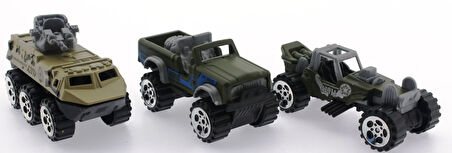 Eğlenceli Oyuncak Die Cast Panzerli Askeri Araçlar Kız Erkek Çocuk Eğitici