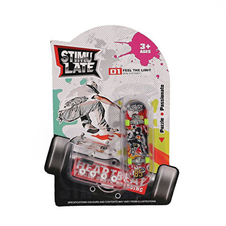 Kız Erkek Çocuk Oyuncak KZL-BB501A-1 Kartela Kaykay Tekli Kız Erkek Çocuk Eğitici