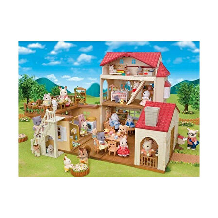 Eğlenceli Oyuncak 5708 Sylvanian Families Işıklı Şehir Evi ( Gizli Oyun Odalı) Kız Erkek Çocuk Eğitici Öğretici Oyunca
