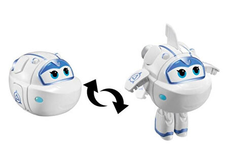 Öğretici Oyuncak Harika Kanatlar Dönüşen Tekli Figür YumBot Astra Kız Erkek Çocuk Eğitici Eğitici