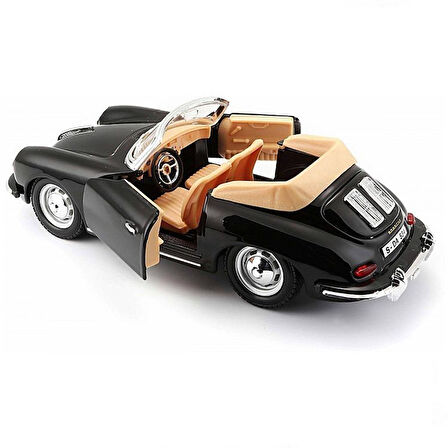 Kız Erkek Çocuk Oyuncak Bburago 1:24 Porsche 356B Cabriolet 1961 Model Araba Kız Erkek Çocuk Eğitici Eği