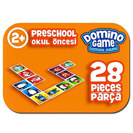 Eğitici Oyuncak Domino Oyunu Kız Erkek Çocuk Eğitici